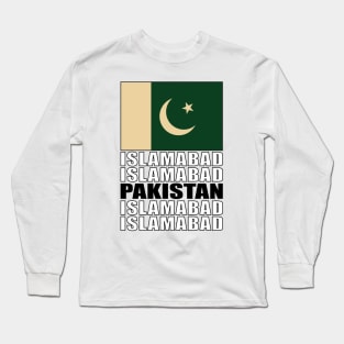 Flag of Pakistan Long Sleeve T-Shirt